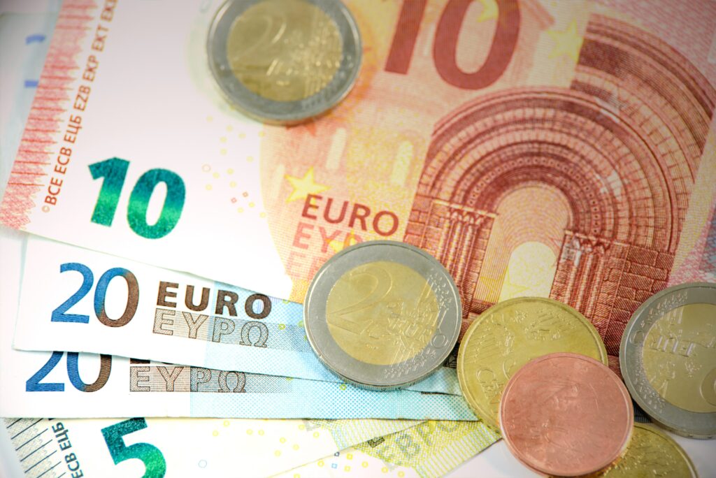billets euros et monnaie